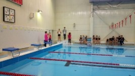 Спортивные соревнования по плаванию 