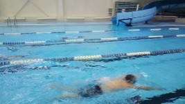 Спортивные соревнования по плаванию 