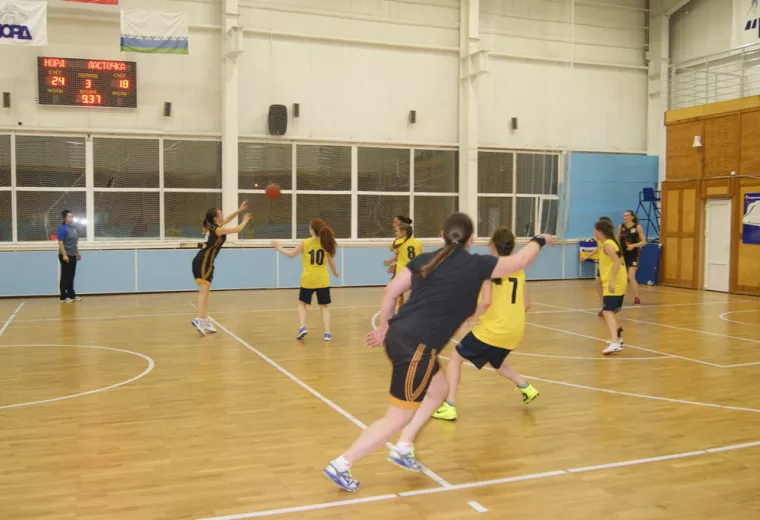 Кубок НАО округа по баскетболу среди женских команд. 2015
