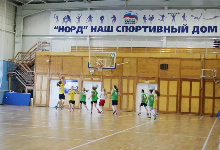 Открытое Первенство «Дворца спорта «Норд»  по баскетболу среди девушек. 2015