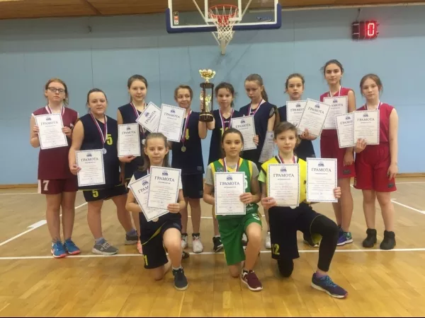 Открытое Первенство Дворца спорта "Норд" по баскетболу среди девушек_4