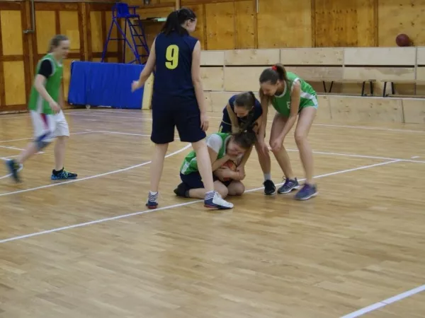 Открытое Первенство "Двореца спорта для детей и юношества "Норд"  по баскетболу среди девушек. Январь 2015_11